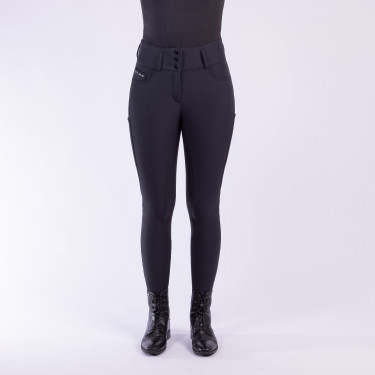 Pantalon d'équitation Euro-Star Amare FullGrip Noir