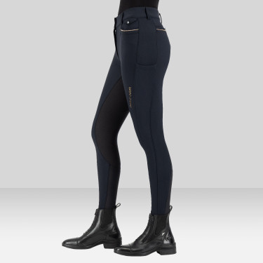 Pantalon d'équitation Euro-Star Arielle thermaline FullGrip Noir Pantalon d'équitation Euro-Star Arielle thermaline FullGrip Noir