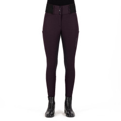 Legging d'équitation Euro-Star Athletic leanline FullGrip Rose noire Bordeaux Legging d'équitation Euro-Star Athletic leanline FullGrip Rose noire Bordeaux