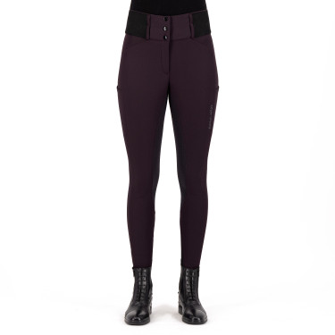 Legging d'équitation Euro-Star Athletic leanline FullGrip Rose noire Bordeaux Legging d'équitation Euro-Star Athletic leanline FullGrip Rose noire Bordeaux