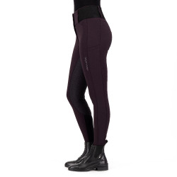 Legging d'équitation Euro-Star Athletic leanline FullGrip Rose noire Bordeaux Legging d'équitation Euro-Star Athletic leanline FullGrip Rose noire Bordeaux