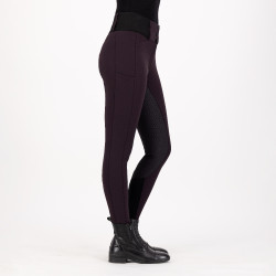 Legging d'équitation Euro-Star Athletic leanline FullGrip Rose noire Bordeaux Legging d'équitation Euro-Star Athletic leanline FullGrip Rose noire Bordeaux