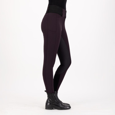 Legging d'équitation Euro-Star Athletic leanline FullGrip Rose noire Bordeaux Legging d'équitation Euro-Star Athletic leanline FullGrip Rose noire Bordeaux