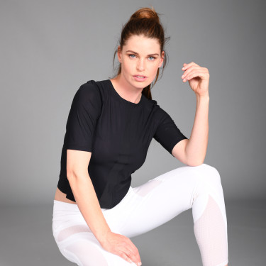 Polo de concours mesh Euro-Star Flying Flexible Noir