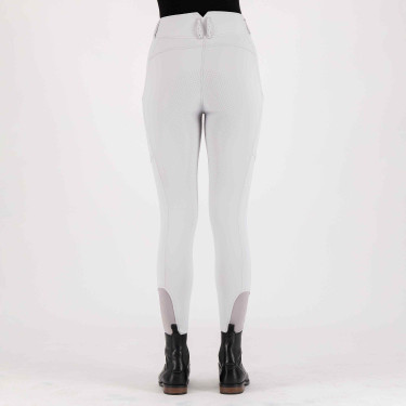 Pantalon d'équitation Imperial Riding Bliss FullGrip Cristal Blanc