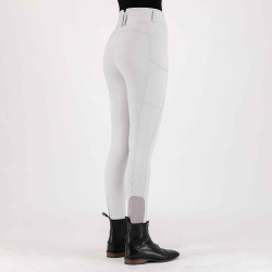 Pantalon d'équitation Imperial Riding Bliss FullGrip Cristal Blanc