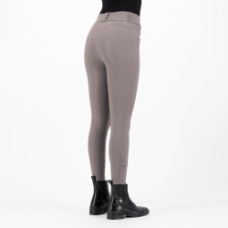 Pantalon d'équitation HV Polo Favourite Midwaist FullGrip Sable foncé Gris