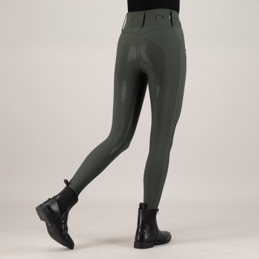 Legging d'équitation HV Polo Favourite Highwaist FullGrip Vert canard Legging d'équitation HV Polo Favourite Highwaist FullGrip Vert canard