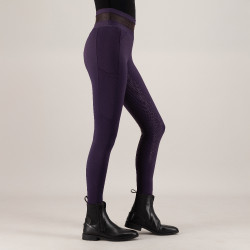 Legging d'équitation Euro-Star Ares FullGrip Nuit Bleu marine