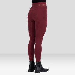 Legging d'équitation Euro-Star Ares FullGrip Amarena Rouge