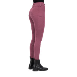 Legging d'équitation Easy Rider Rihanna FullGrip Rose d'aubépine