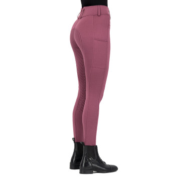 Legging d'équitation Easy Rider Rihanna FullGrip Rose d'aubépine