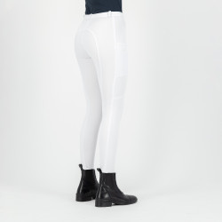 Pantalon d'équitation Easy Rider Joy FullGrip Blanc