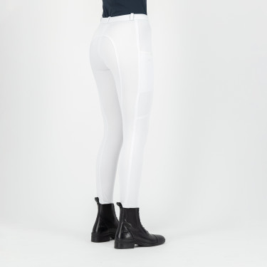 Pantalon d'équitation Easy Rider Joy FullGrip Blanc