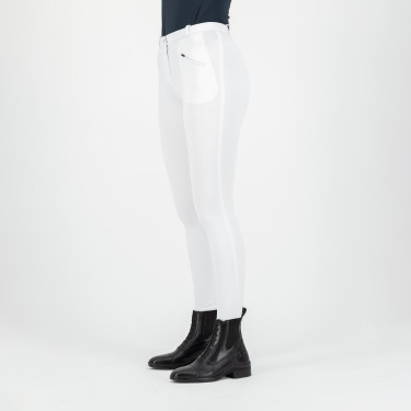 Pantalon d'équitation Easy Rider Joy FullGrip Blanc