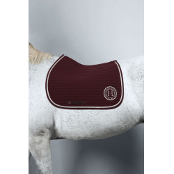 Tapis de selle Rider Harcour Karembar Aubergine Bordeaux
