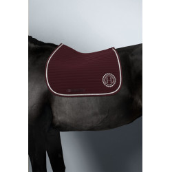 Tapis de selle Rider Harcour Karembar Aubergine Bordeaux