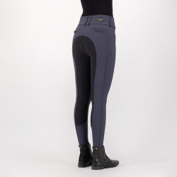 Pantalon d'équitation Euro-Star Arielle Highwaist Grip Connect Full Aimant Gris