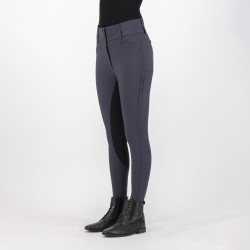 Pantalon d'équitation Euro-Star Arielle Highwaist Grip Connect Full Aimant Gris