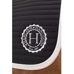 Tapis de selle Rider Harcour Karembar Noir / rose clair