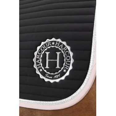 Tapis de selle Rider Harcour Karembar Noir / rose clair