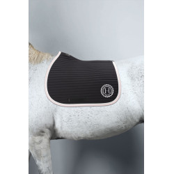 Tapis de selle Rider Harcour Karembar Noir / rose clair