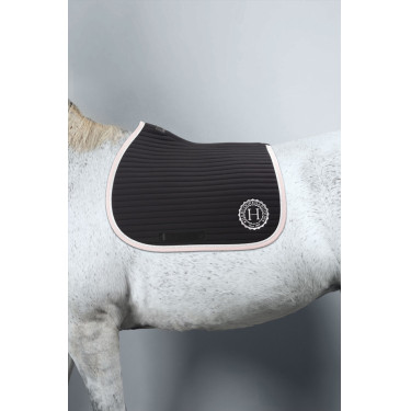 Tapis de selle Rider Harcour Karembar Noir / rose clair
