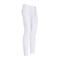 Pantalon d'équitation Euro-Star Camillo original grip genoux homme Blanc