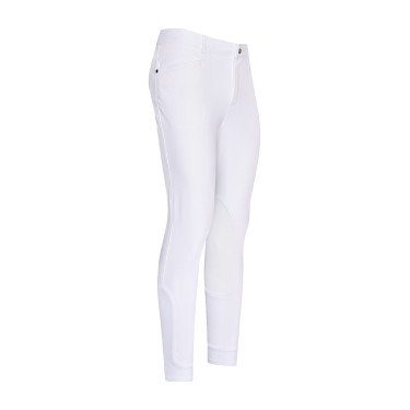 Pantalon d'équitation Euro-Star Camillo original grip genoux homme Blanc Pantalon d'équitation Euro-Star Camillo original grip genoux homme Blanc