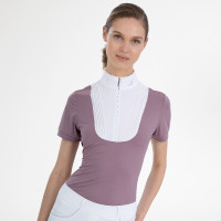 Polo shirt de compétition Euro-Star Ines Blanc