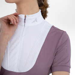 Polo shirt de compétition Euro-Star Ines Sureau Marron