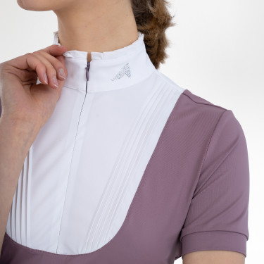 Polo shirt de compétition Euro-Star Ines Sureau Marron
