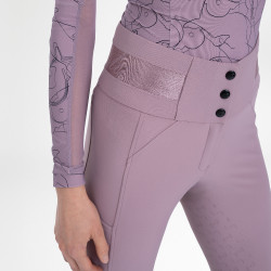 Pantalon d'équitation Euro-Star Athletic Luxe FullGrip Sureau Marron