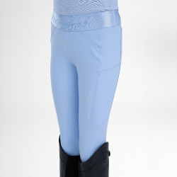 Pantalon d'équitation Euro-Star Impressive FullGrip Kids Bleu clair Pantalon d'équitation Euro-Star Impressive FullGrip Kids Bleu clair