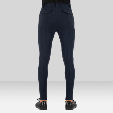 Pantalon d'équitation Euro-star Gabriel Grip Connect Knee Nuit Bleu marine