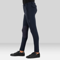 Pantalon d'équitation Euro-star Gabriel Grip Connect Knee Nuit Bleu marine