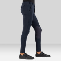 Pantalon d'équitation Euro-star Gabriel Grip Connect Knee Nuit Bleu marine