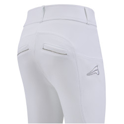 Legging d'équitation Euro-Star Maxi FullGrip Kids Blanc