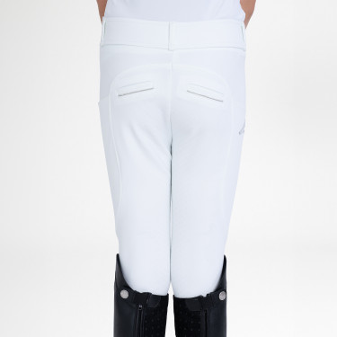 Legging d'équitation Euro-Star Maxi FullGrip Kids Blanc