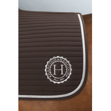 Tapis de selle Rider Harcour Karembar Cacao Marron