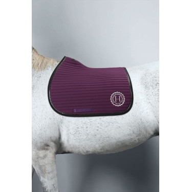 Tapis de selle Rider Harcour Karembar Figue Violet
