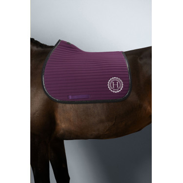 Tapis de selle Rider Harcour Karembar Figue Violet