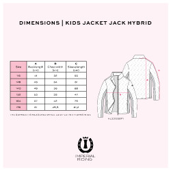 Veste enfant Imperial Riding Jack Hybrid Noir