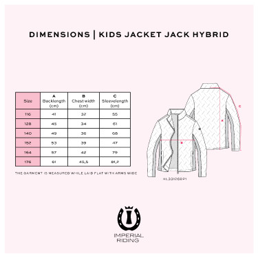 Veste enfant Imperial Riding Jack Hybrid Noir
