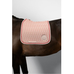 Tapis de selle Rider Harcour Karembar Pamplemousse Rose