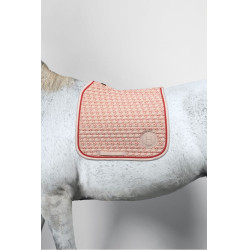 Tapis de selle Rider Harcour Karembar Pamplemousse Rose