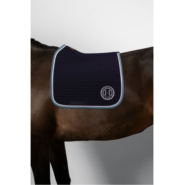 Tapis de selle Rider Harcour Karembar Marine / paon Bleu marine
