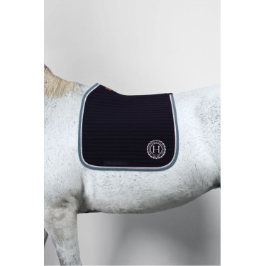 Tapis de selle Rider Harcour Karembar Marine / paon Bleu marine