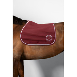 Tapis de selle Rider Harcour Karembar Vigne Bordeaux