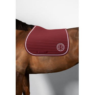 Tapis de selle Rider Harcour Karembar Vigne Bordeaux